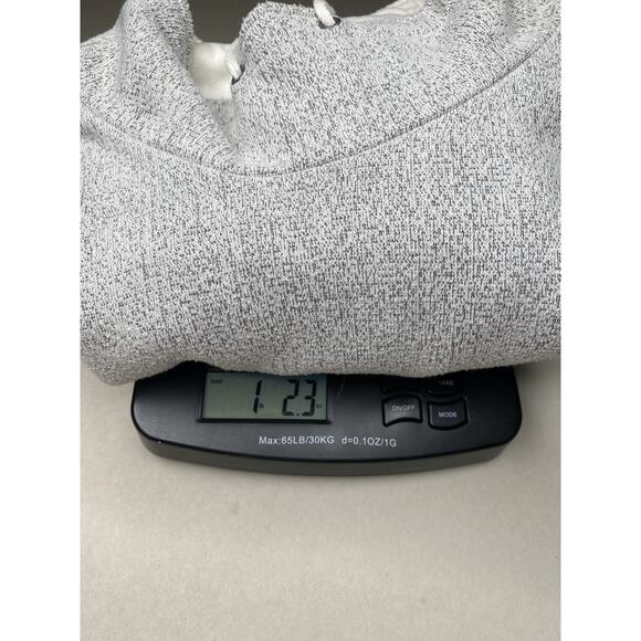 Orvis Cowl Neck Sweater Womens Large Gray Long Sleeve Cozy Pullover Normcore - Picture 9 of 9